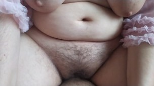 Hot russian teen wanna get creampie. Lot of my cum flooded her womb now
