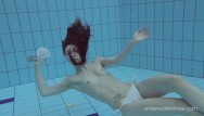 Teen water polo - Hot czech girl gets naked in water roxalana cheh
