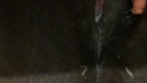 BLACK PHAT PUSSY CUMMING