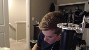 Stepbro eats pizza after being sucked dry by stepsis (Gone sexual!)