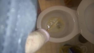 Guy Peeing 