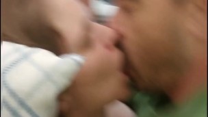 Gently fucking her tight, wet pussy (almost didn't pull out in time!)