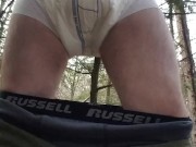 Outdoor diaper change 12/16