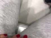 Arab girl masturbate in public 
