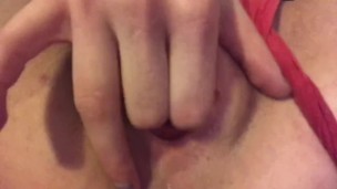 cum pours out of my pussy