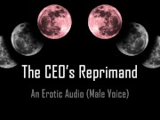 The CEO's Reprimand [Erotic Audio] [Spanking] [Pet Play] [Temp]