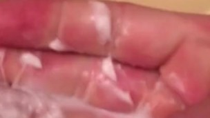 Cumming for a friend solo watching myself in mirrors 