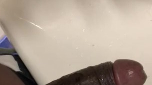 Masturbating at work