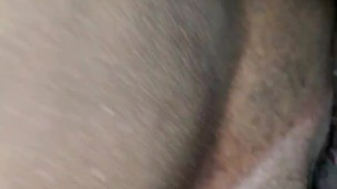 Ebony BBW big clit gets huge pulsating dripping cream pie. ASMR. Close Up.
