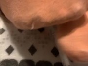 Ebony teen feet up close POV ASMR 