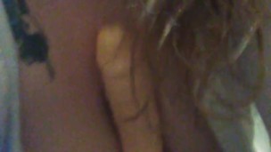 Fucking my ass with my dildo while I gush, ass to mouth