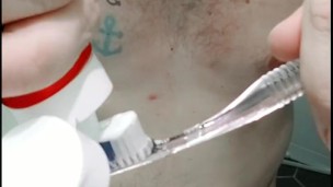 BOY SPY SHOWER JERK OFF