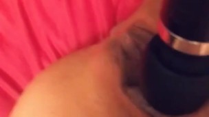 my favorite vibrator makes my pussy squirt puddles