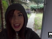 Malena's fuck with Teo's big black cock in POV on Frameleaks 1/16