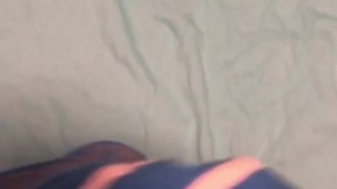 Cum on wife’s sexy VS bikini panties