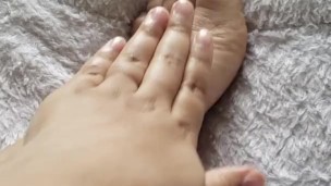 Foot Massage with Lotion