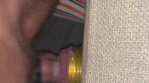 Fucking fleshlight and cumming BIG