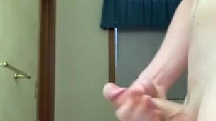 Teen Jerking Off While Family Waits