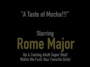 Chocolate Porn! Rome Major Dips Dark Dick Into Mocha Menage! 1/16