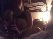 Babygirl_goth Bong hit and Titties 