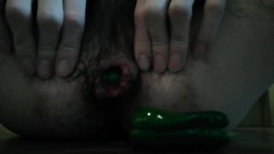 I enjoyed putting foreign objects in the anal.
