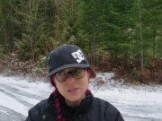 Winter time Public Tampon Insertion - Plastic Applicator 5/16