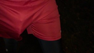 BULGING out of THOSE SHORTS ** BONER in PUBLIC **