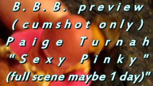 B.B.B. preview: Paige Turnah "Sexy Pinky"(cum only) AVI no SloMo