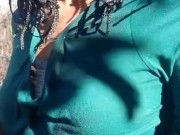 Showing my breasts