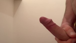 saliva masturbation and cum