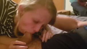 Blowjob Before Bedtime Super Sloppy Cum In Mouth