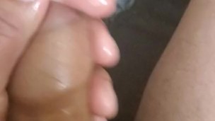 Lubed cock