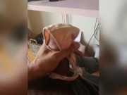 Cumming in her panties