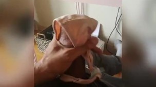 Cumming in her panties