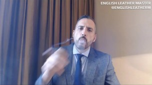 Suited Businessman and cigar humiliation preview