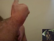 Guy tryes to cum for the second time in an half an hour watching a short