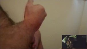 Guy tryes to cum for the second time in an half an hour watching a short