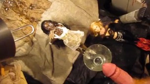 B.B.B. preview: Chocolate Mocha "In White FJ/HJ"(cum only) WMV with SloMo