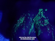 big oily tits & UV wax candle play vlog 10/16