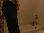 Taking A Shower.