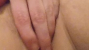 Slippery Slit Arousal Reveal: glistening labia (how I wish you were here)