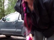 Pee Adventures In Public Pt 1 (Almost Got Caught Using My Shewee!) 14/16