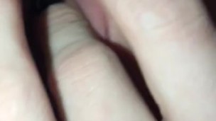 Rubbing My Wet Clit Up Close