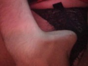 Sexy Solo Squirt Quick Public Fingering (OneFaTheTeamxxx) Wife 8/16