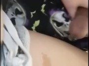 Fully clothed and horny dry hump! 12/16