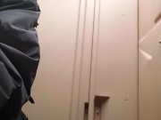 Nerdy Faery's Power Piss MESS At The Urinal 2/16