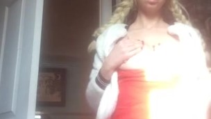 Astrid star showing off her sexy tits