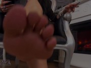 Gorgeous smoker feet fetish preview 11/16