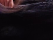 Goth sub chokes on huge cock 13/16