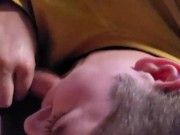 Goth sub chokes on huge cock 15/16